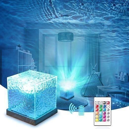 Multi-Colour Ocean Wave Lamp, Ripple Light Projector