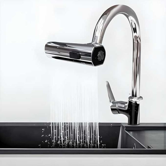 3 in 1 360* Waterfall Kitchen Faucet, Touch Faucet, Extender for Kitchen Sink