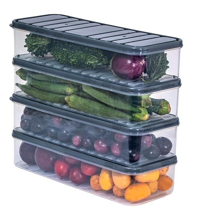 Fridge Storage Boxes (Pack of 6)