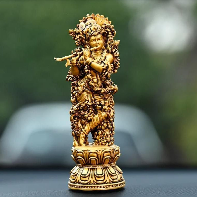 Shree Krishna Idol Car Dashboard